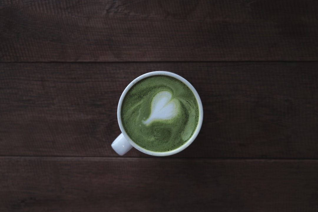 Photo Matcha latte